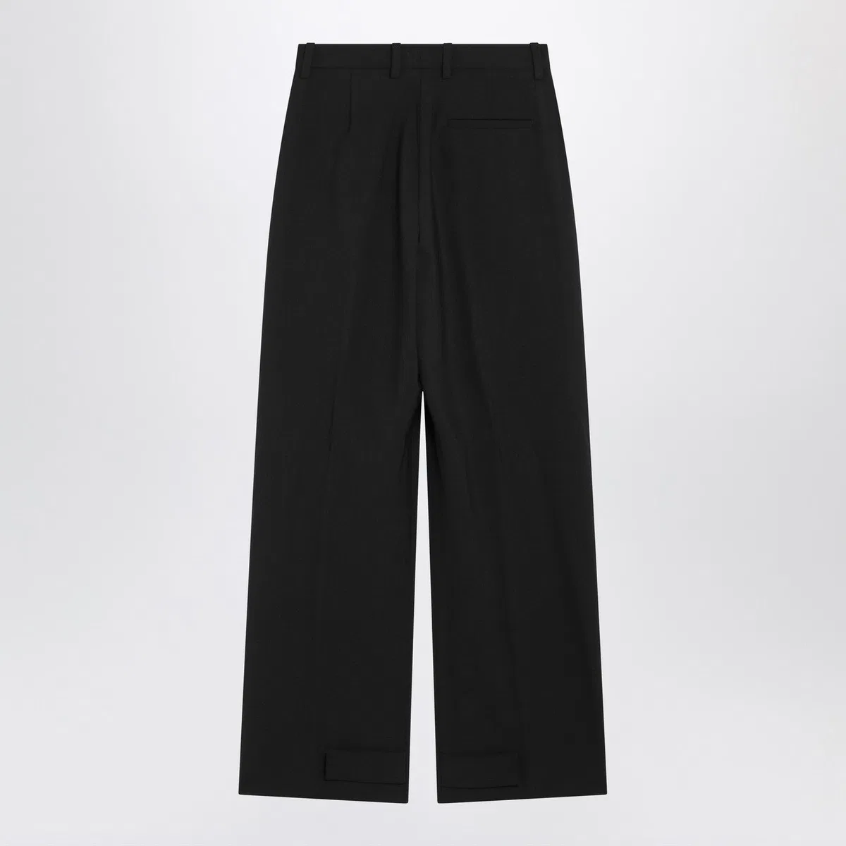 Moncler x Edward Enninful Black Wool-Blend Trousers