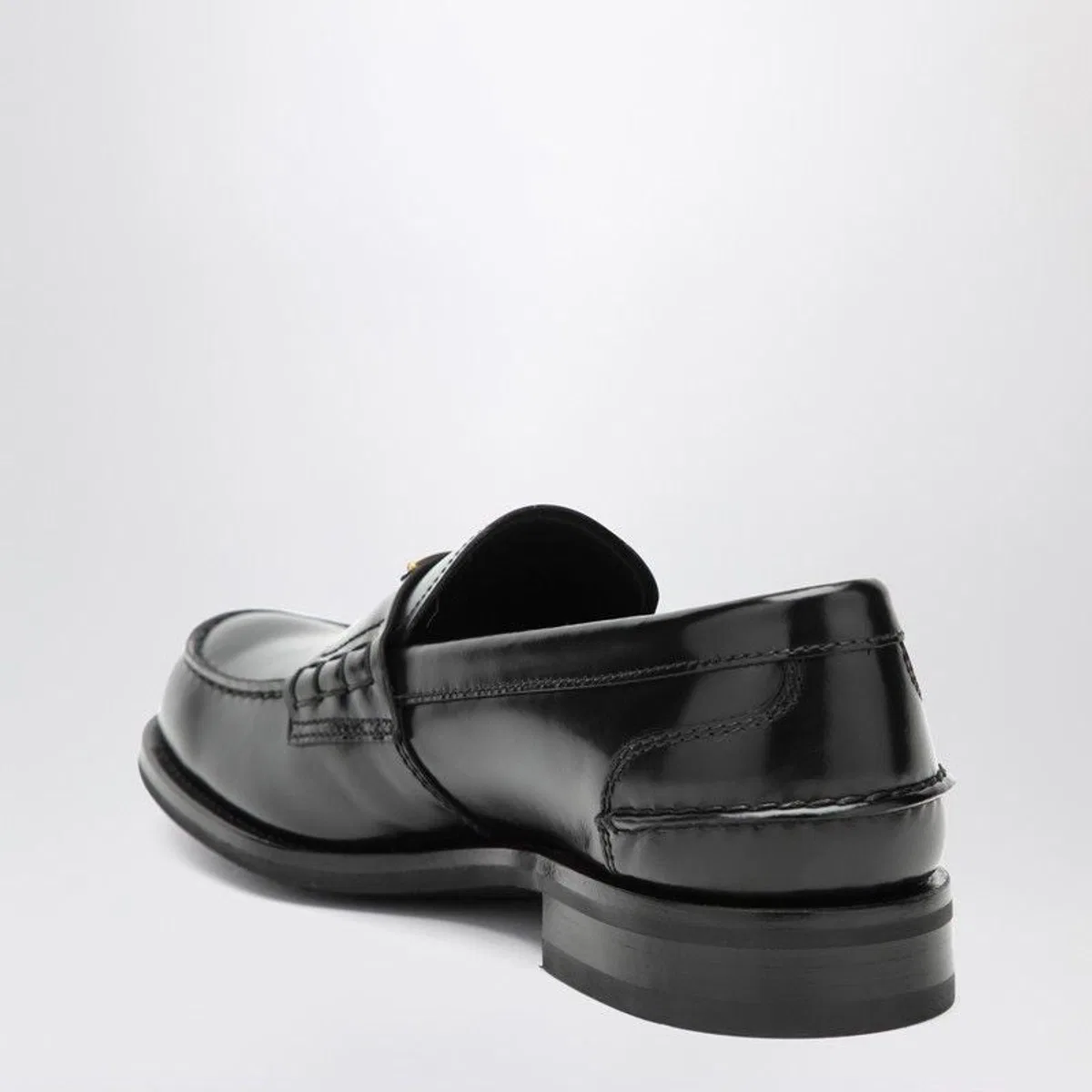 Prada Triangle-Logo Loafers