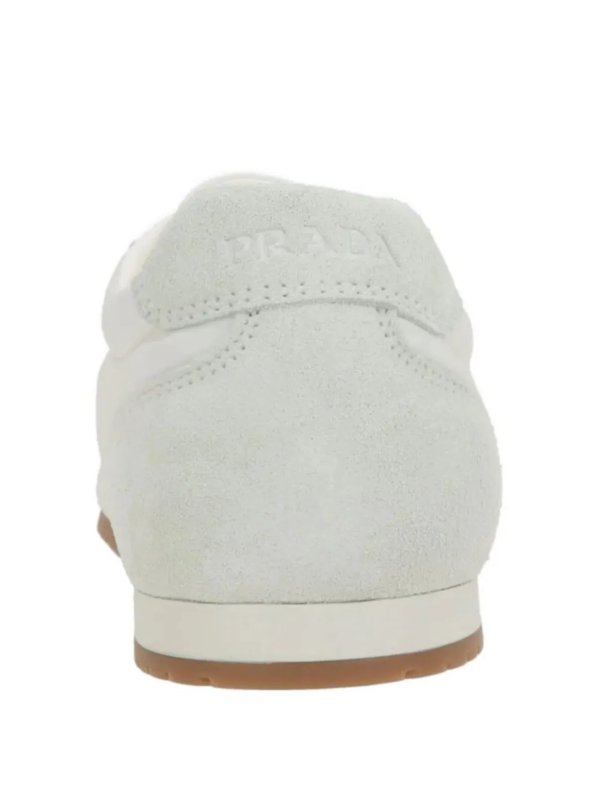 Prada White Polyamide Sneaker