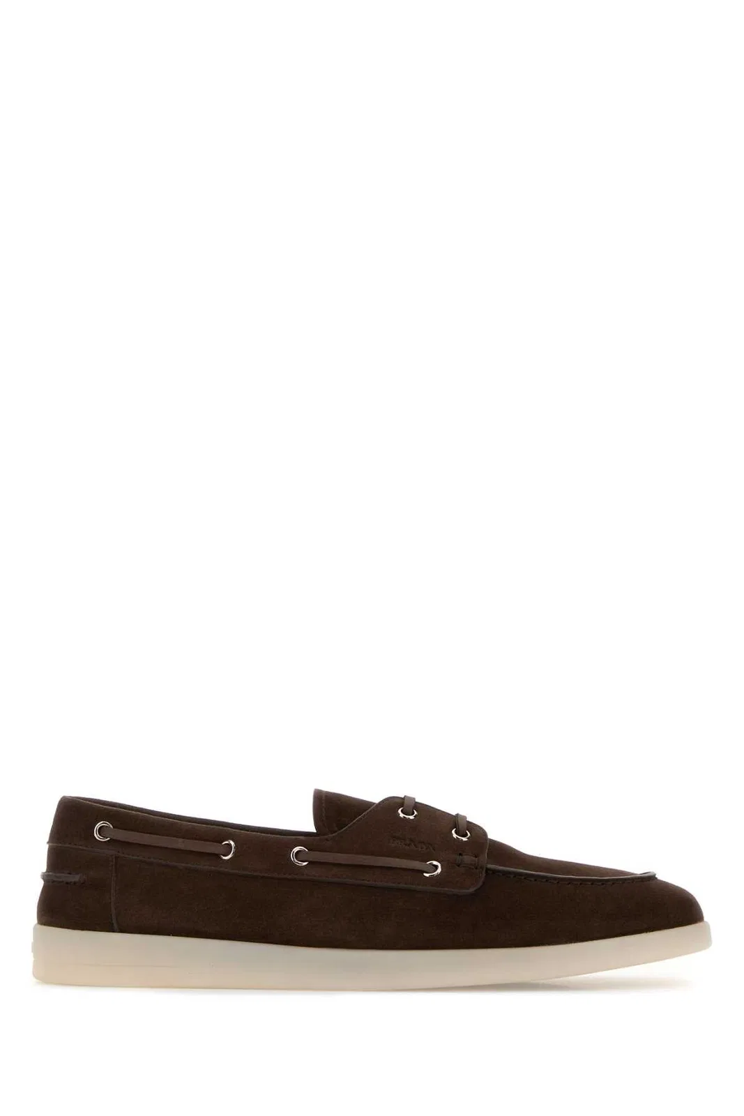 Prada Crafted In Italy From Dark Brown Premium
