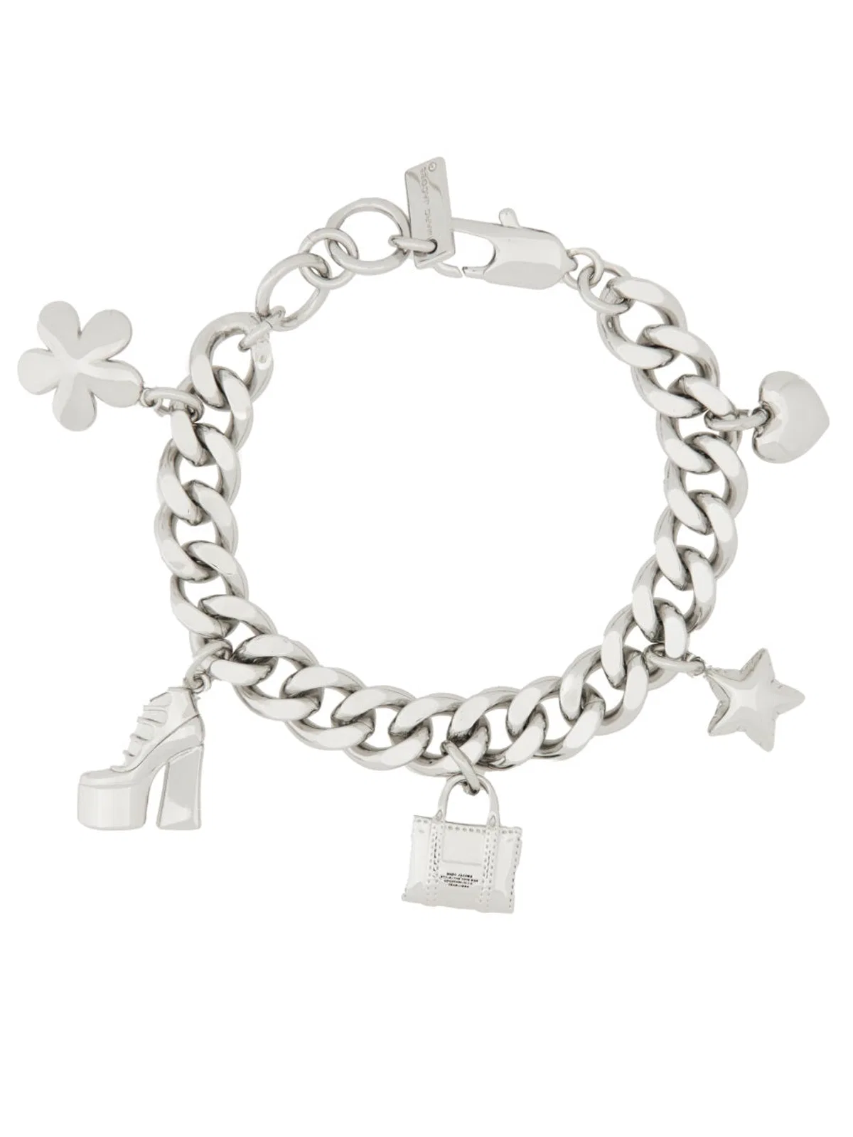 Marc jacobs Silver-Tone Brass Cubic Zirconia Bijoux