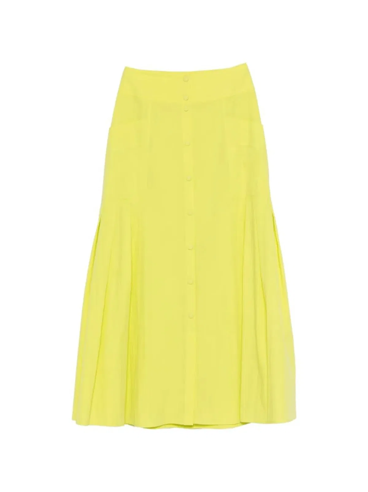 Patrizia Pepe Pleated Midi Skirt
