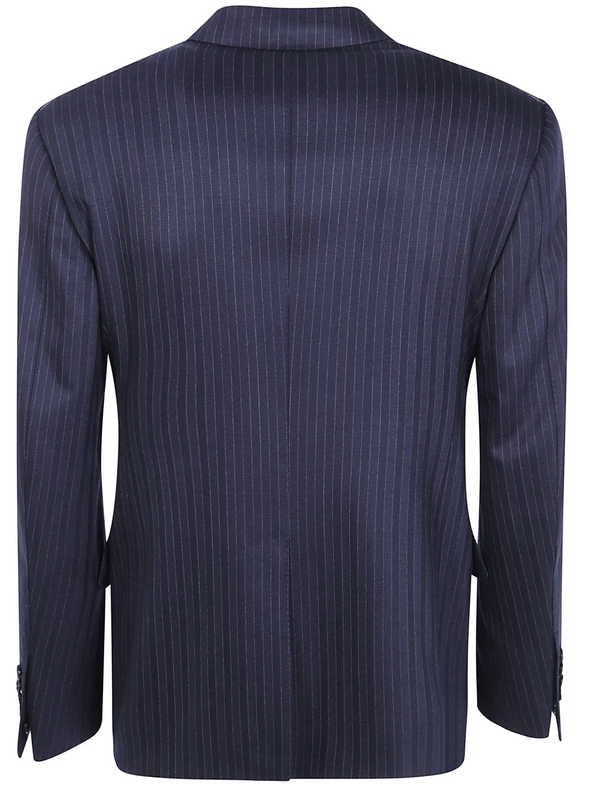 Tom Ford Subtle Saxony Herringbone Stripe Shelton