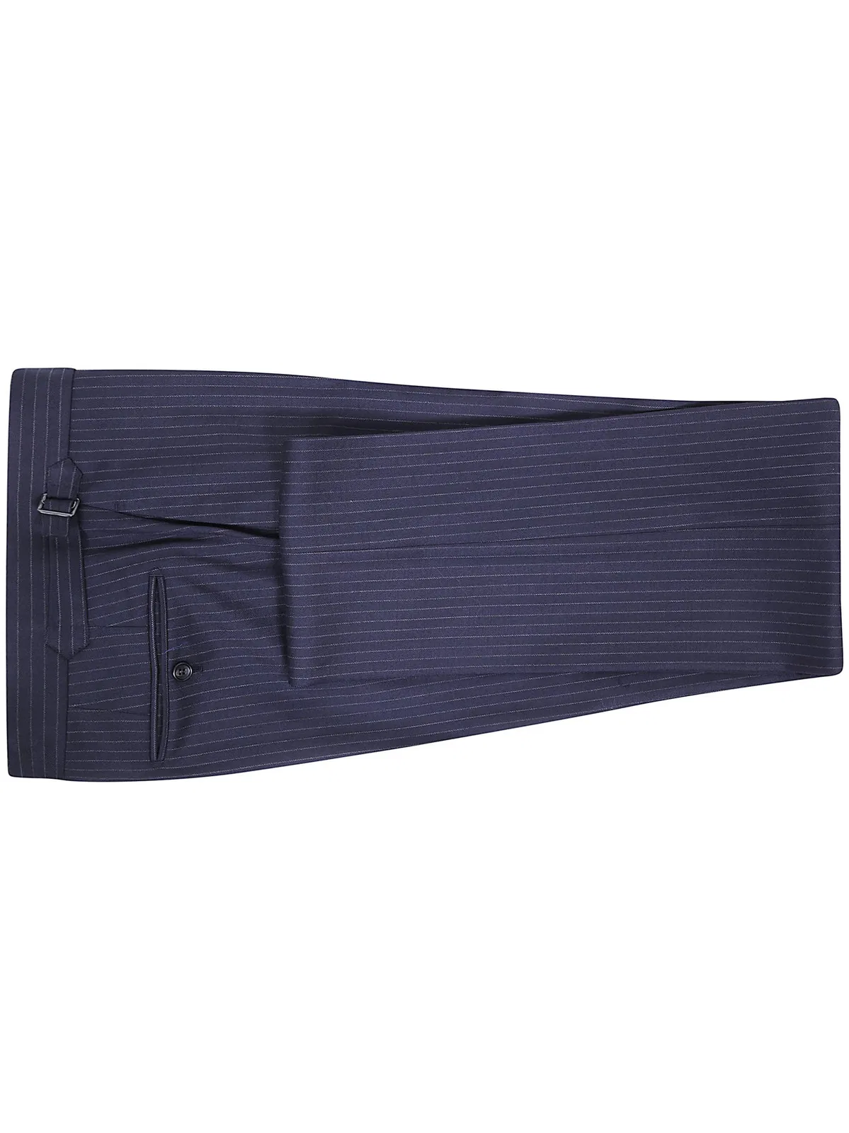 Tom Ford Subtle Saxony Herringbone Stripe Shelton