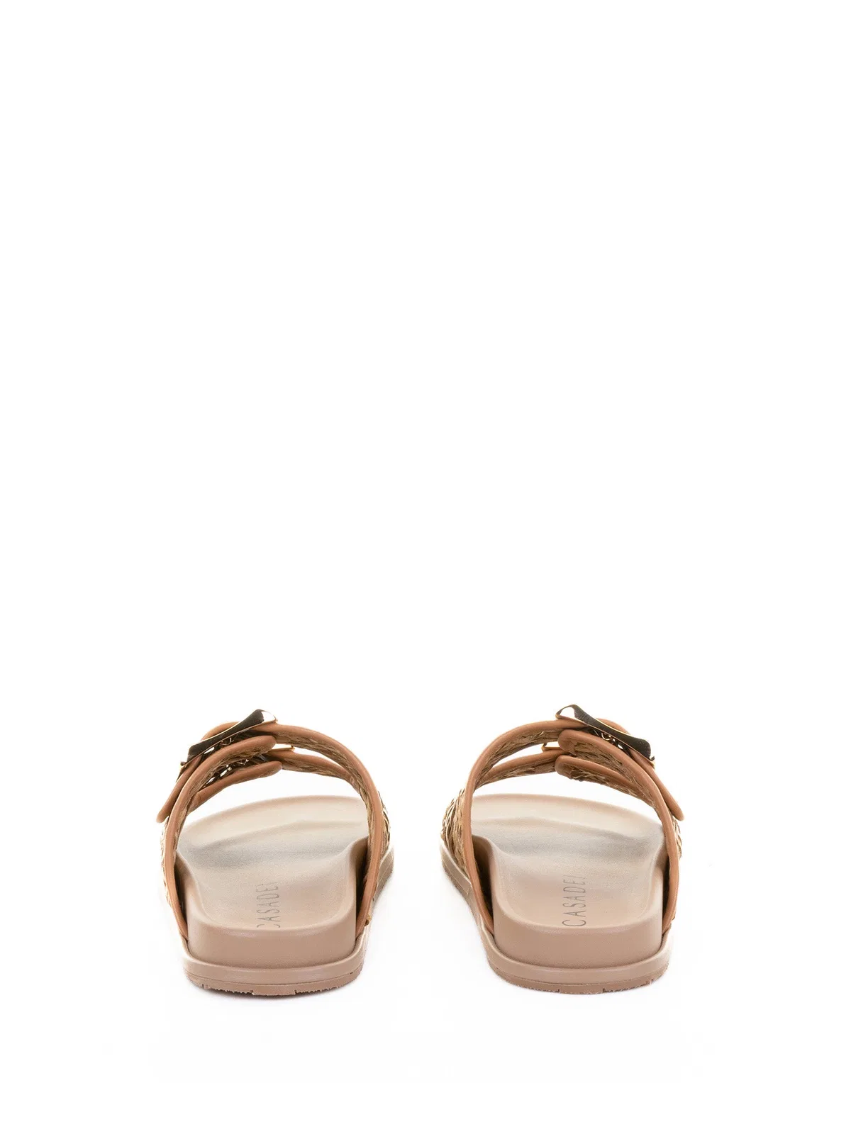 Casadei Fabric Slipper With Rubber Sole