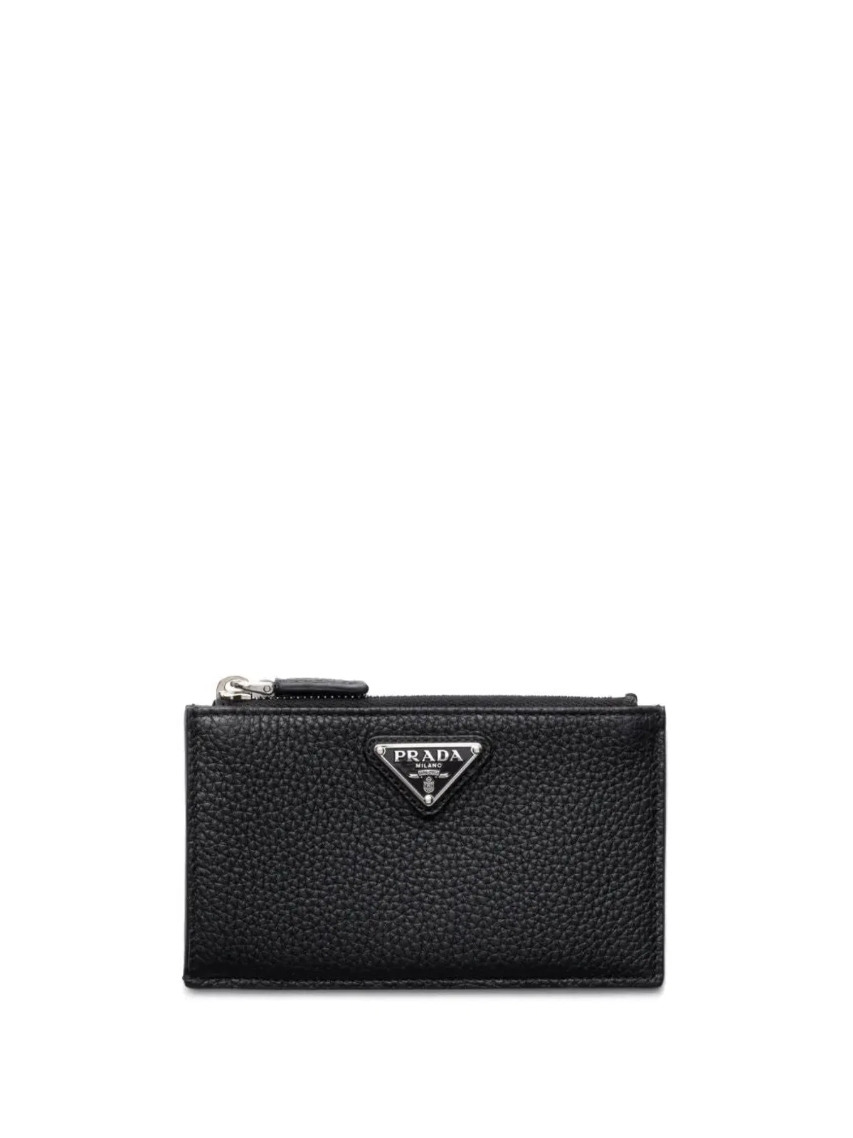 Prada Black Leather Card Holder
