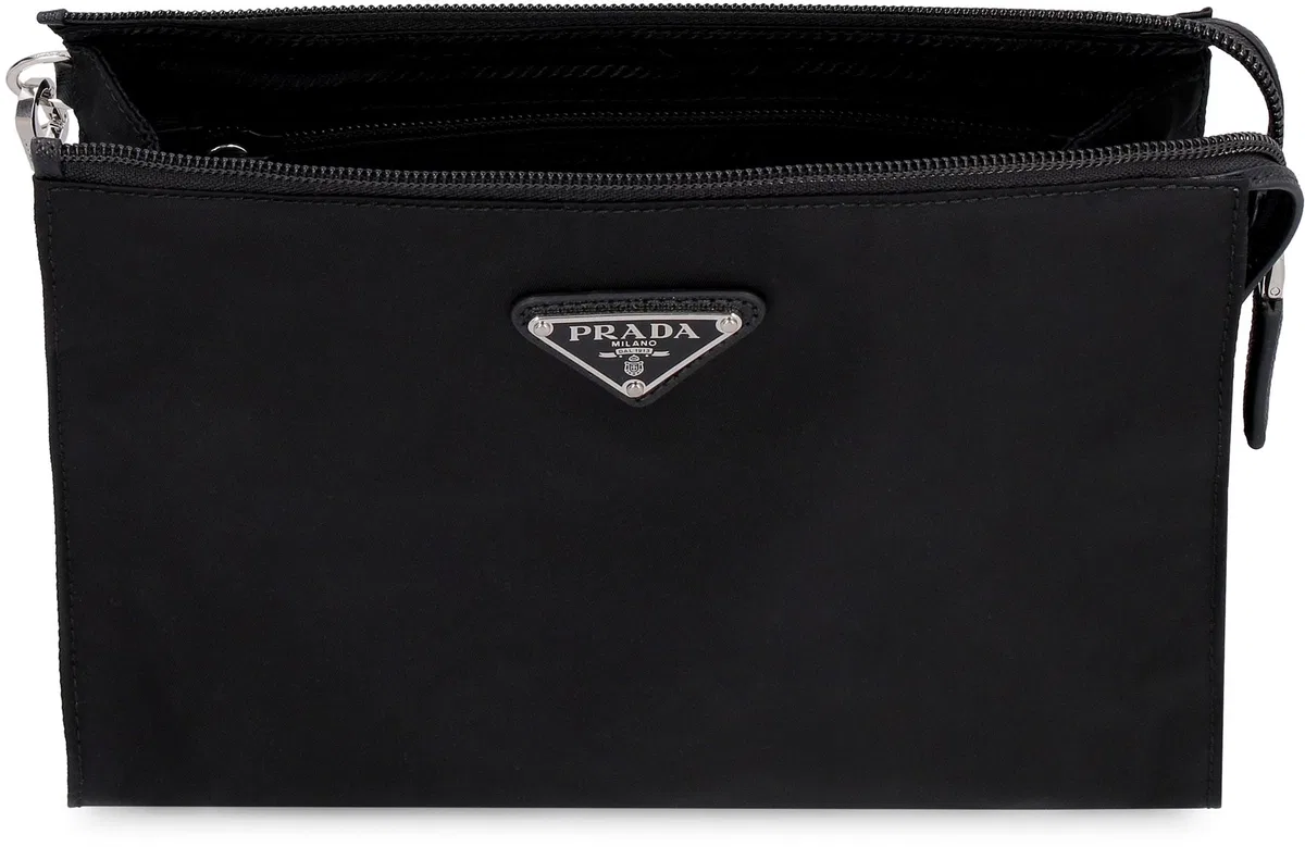 Prada Re-Nylon And Saffiano Leather Necessaire