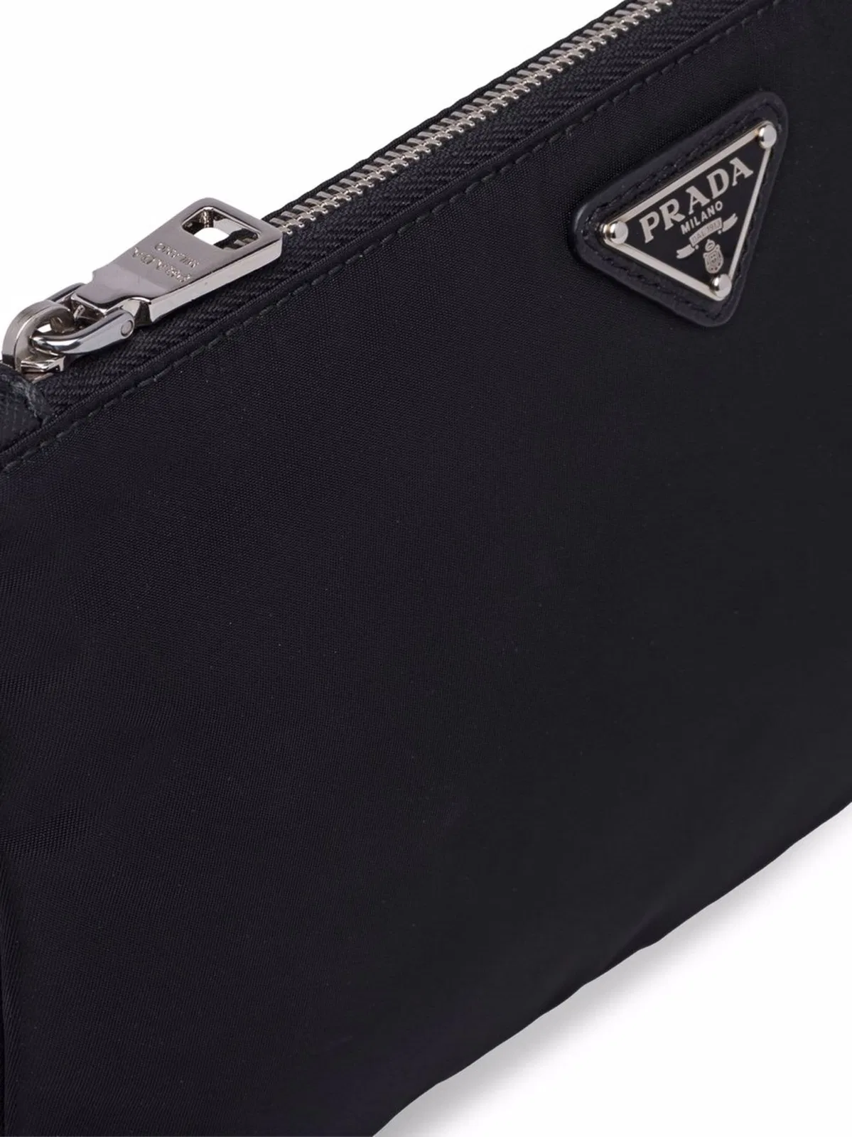 Prada Triangle-Logo Re-Nylon Pouch