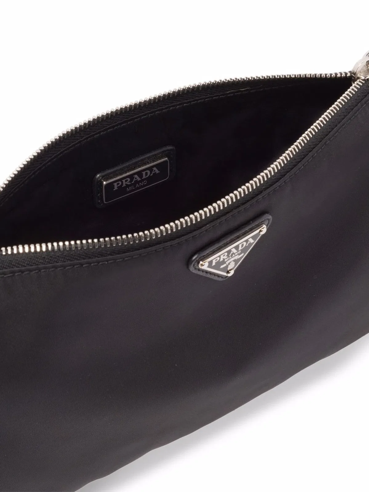 Prada Triangle-Logo Re-Nylon Pouch