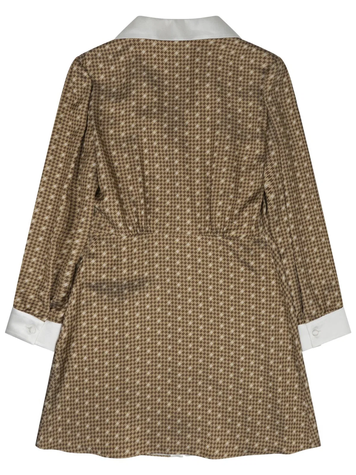 Celine Silk Twill Mini Shirt Dress