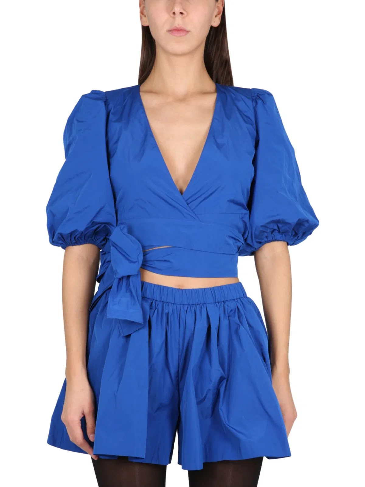 Red Valentino Taffeta Top