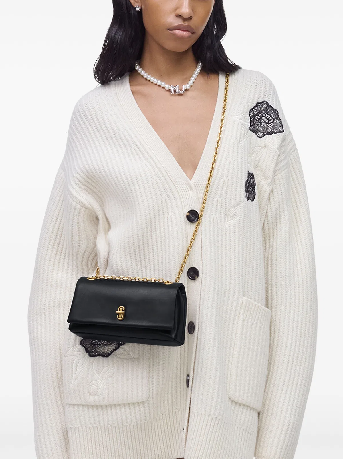 Marc jacobs The Dual Chain Black Mini Bag