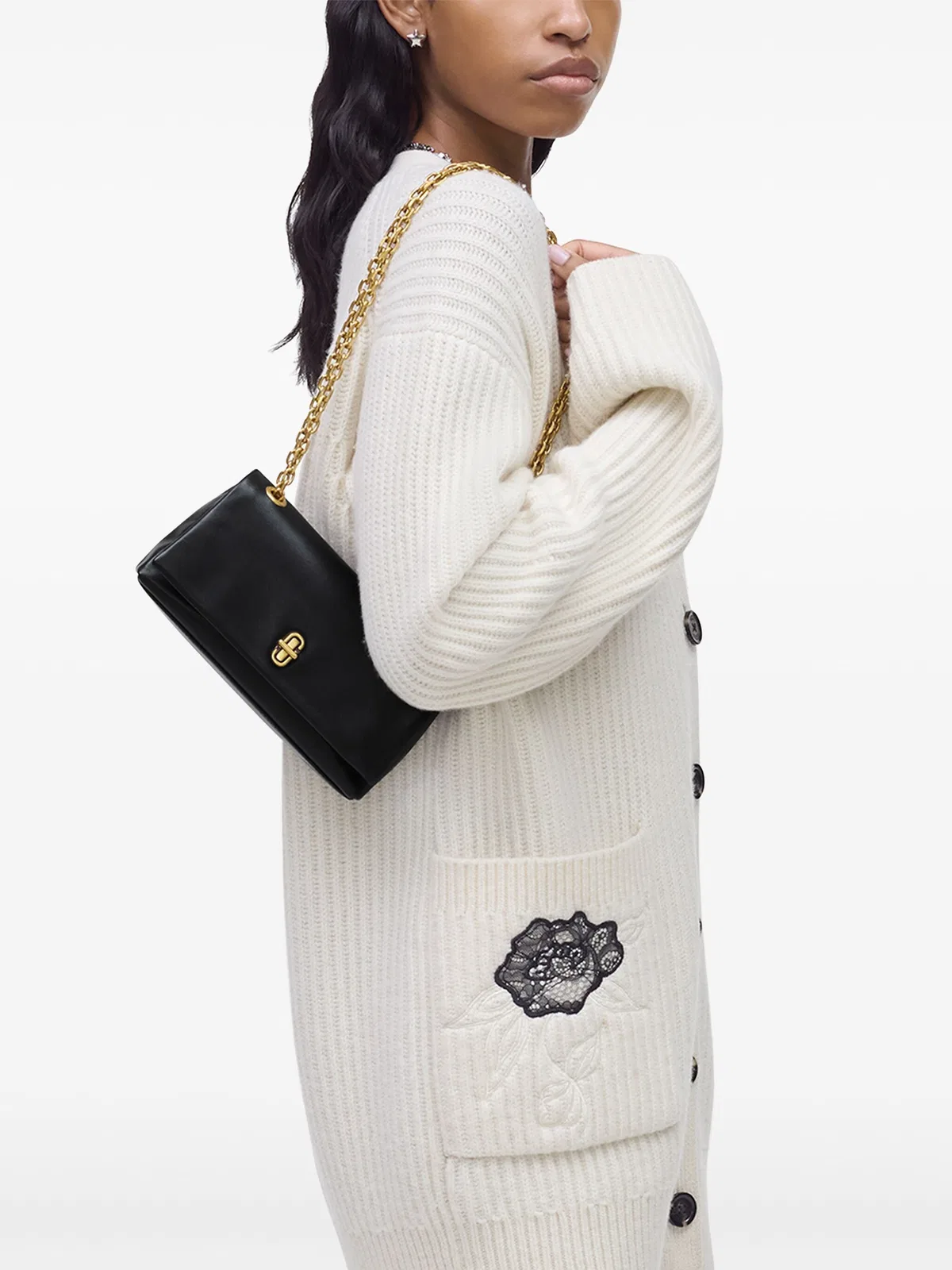 Marc jacobs The Dual Chain Black Mini Bag