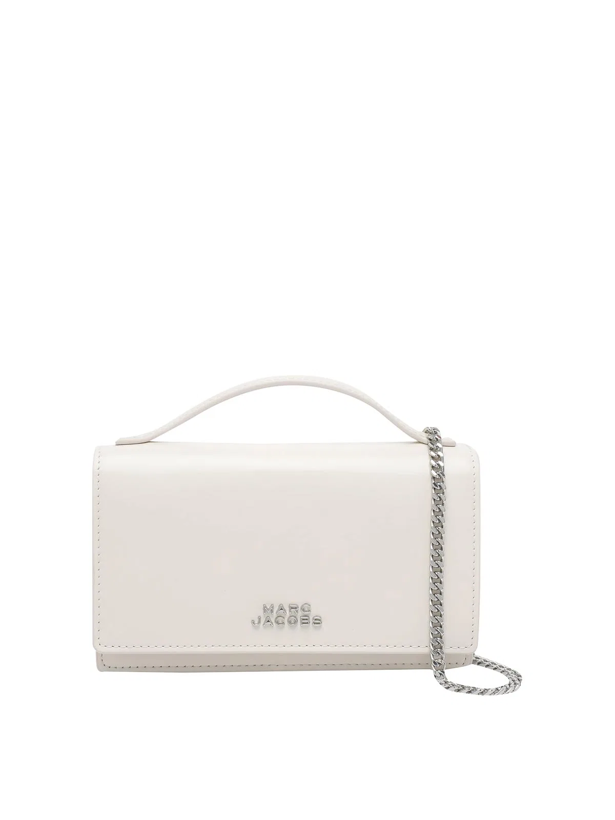 Marc jacobs White The Glam Mirros Mini Bag