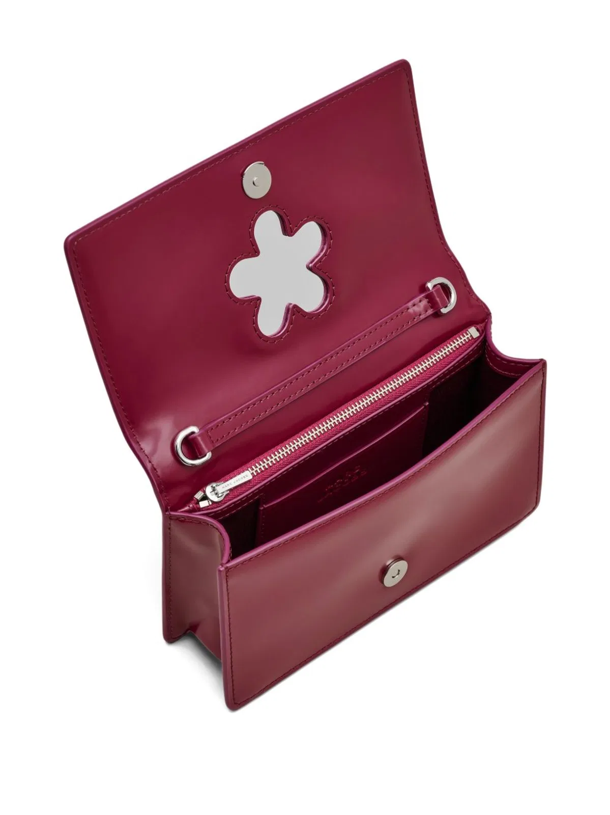 Marc jacobs Mini Bag The Mirror Burgundy Convertible