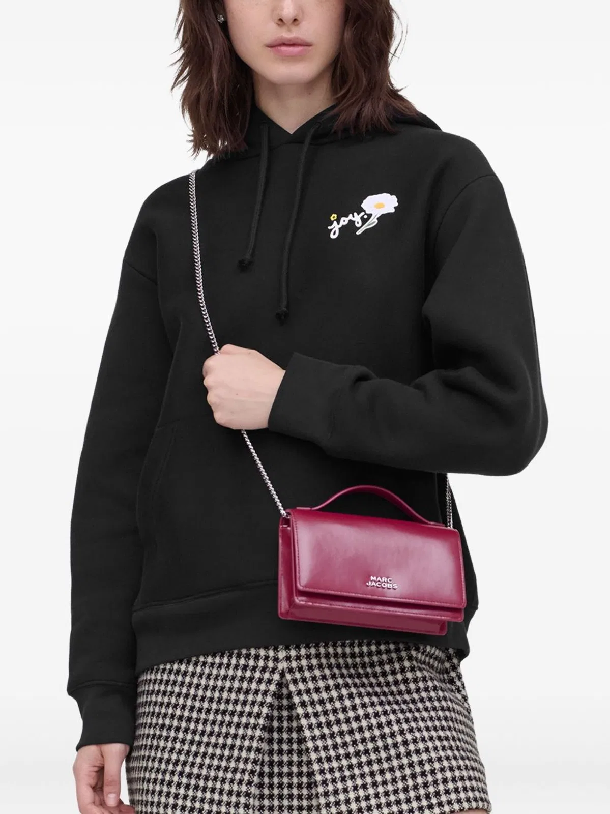 Marc jacobs Mini Bag The Mirror Burgundy Convertible