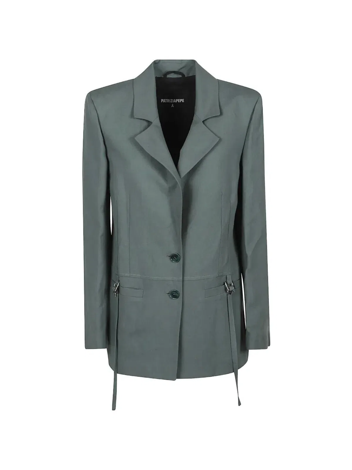 Patrizia Pepe Buckle-Detail Blazer