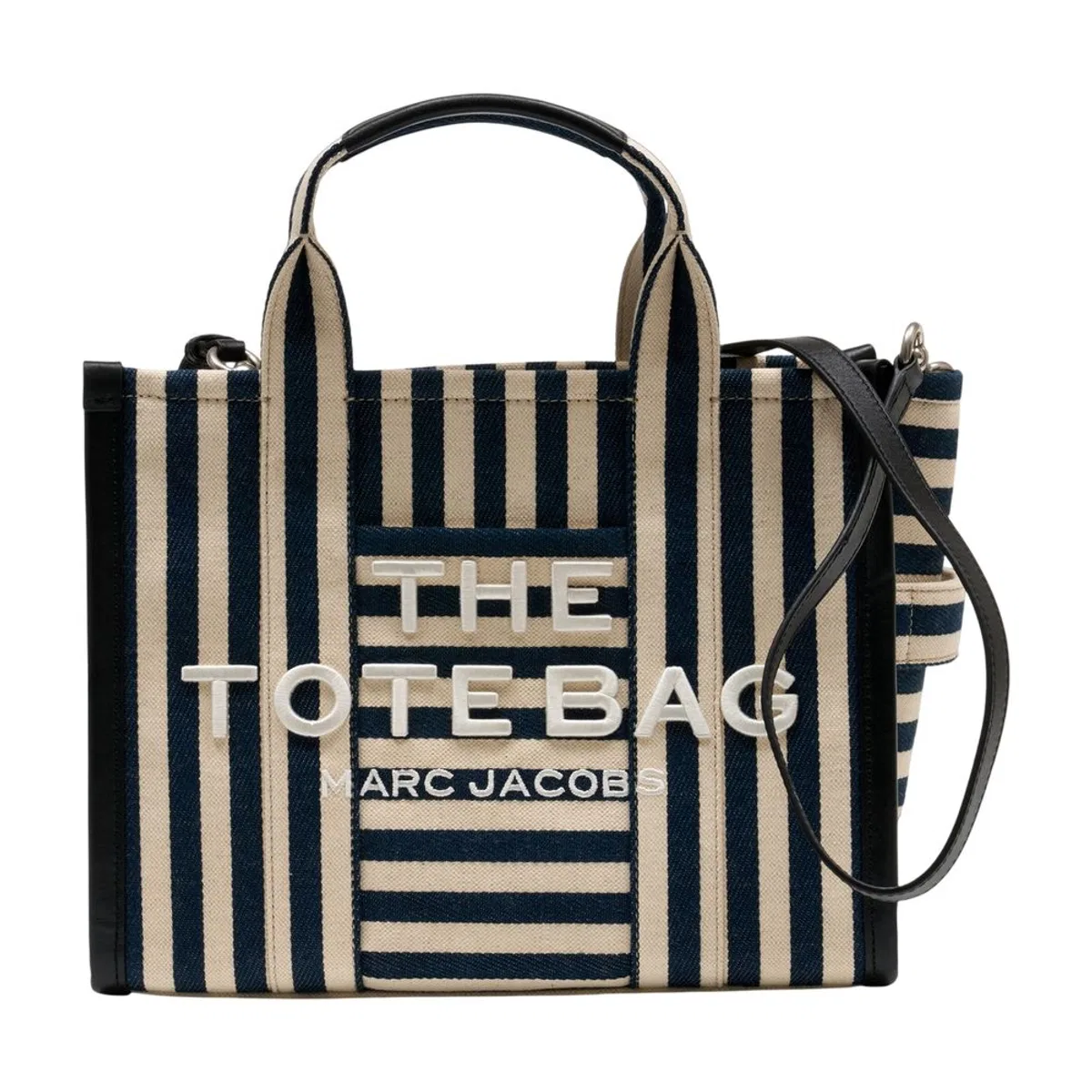 Marc jacobs The Stripe Canvas Medium Tote Bag