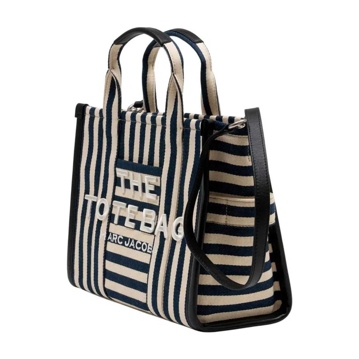 Marc jacobs The Stripe Canvas Medium Tote Bag