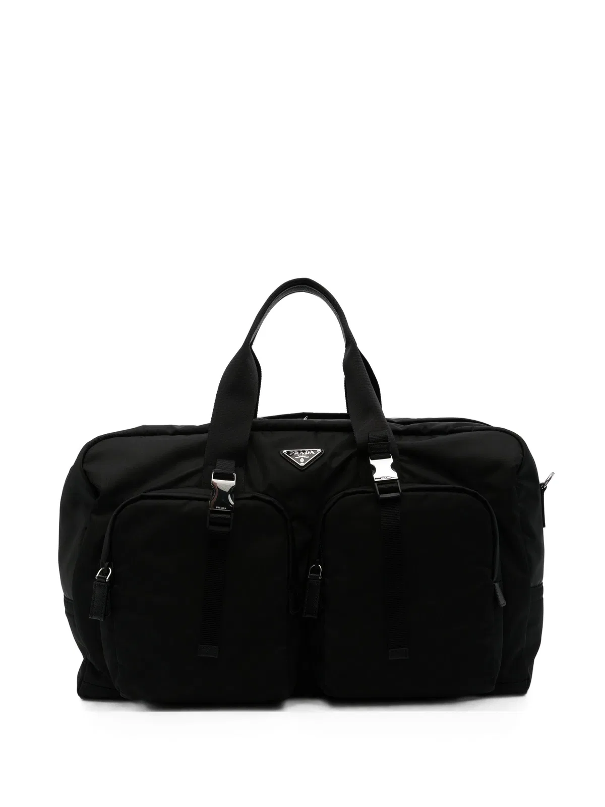 Prada Re-Nylon Logo-Plaque Luggage Bag