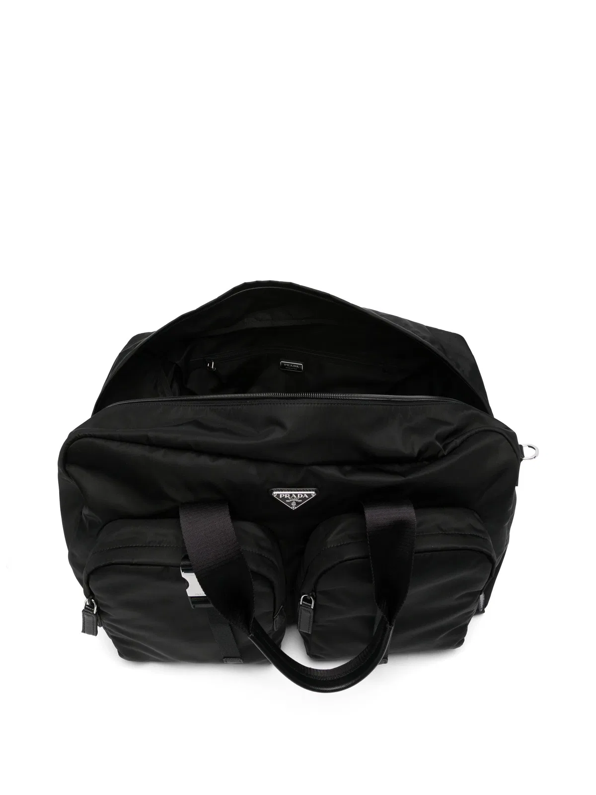 Prada Re-Nylon Logo-Plaque Luggage Bag