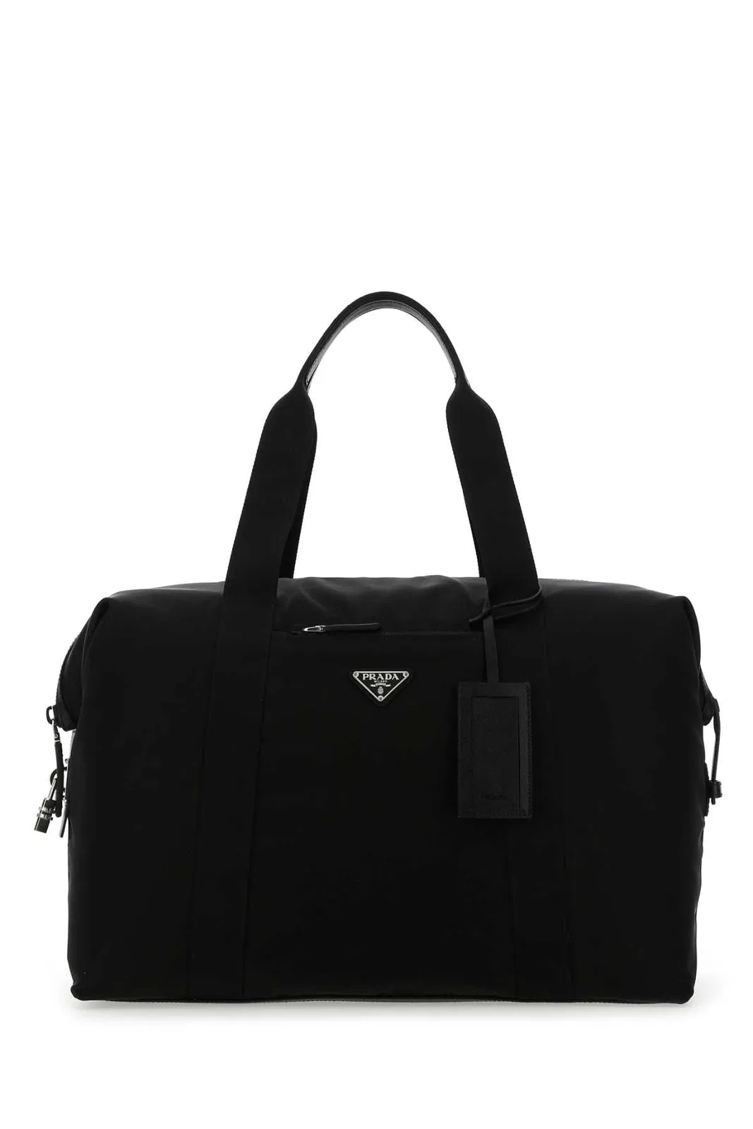 Prada Black Nylon Travel Bag