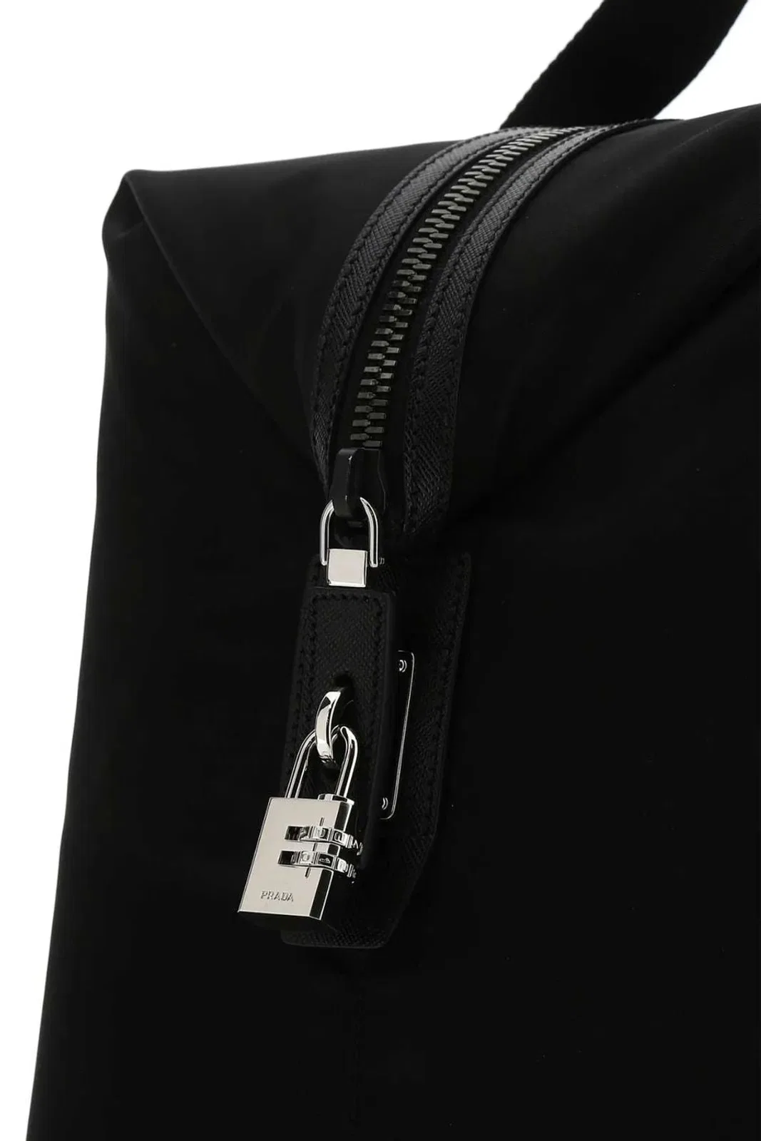 Prada Black Nylon Travel Bag