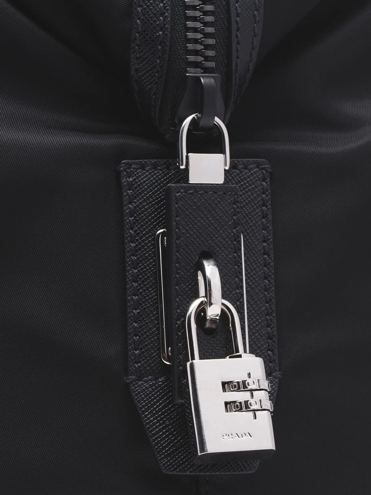 Prada Re-Nylon Triangle Logo Holdall Bag