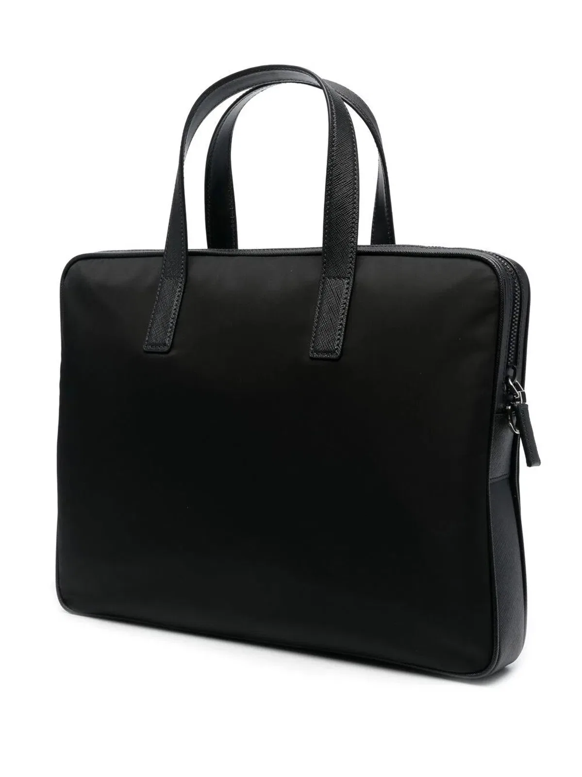 Prada Re-Nylon And Saffiano Briefcase