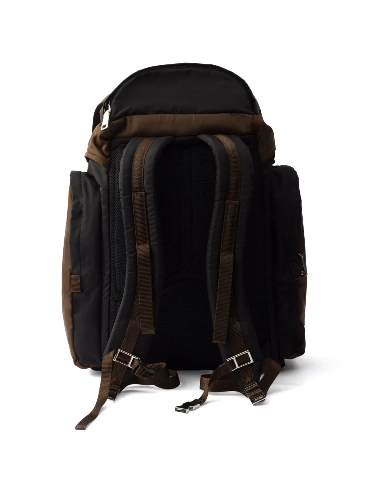 Prada Re-Nylon And Leather Backpack