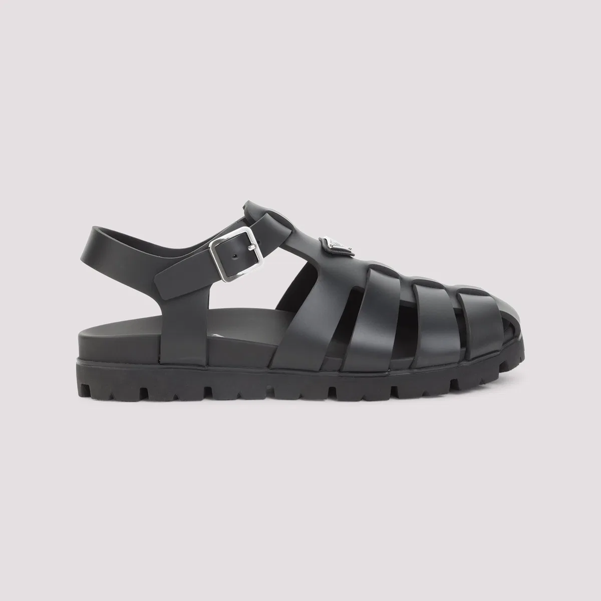 Prada Rubber Fisherman Sandals