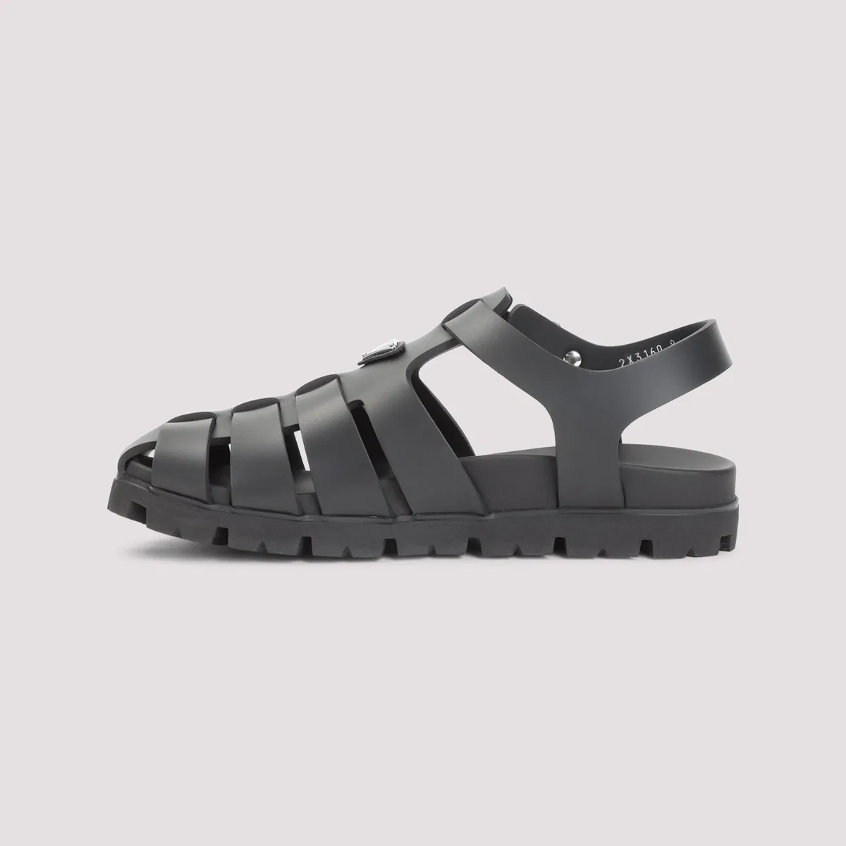 Prada Rubber Fisherman Sandals
