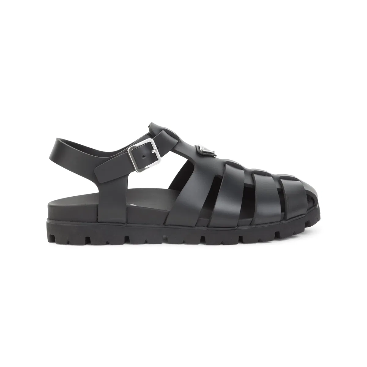 Prada Rubber Fisherman Sandals