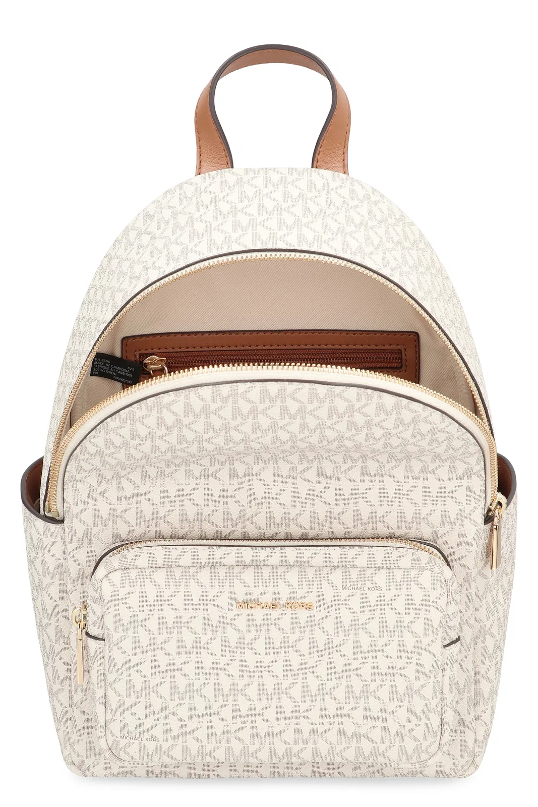 Michael Michael Kors Medium Tanner Backpack With Logo Print