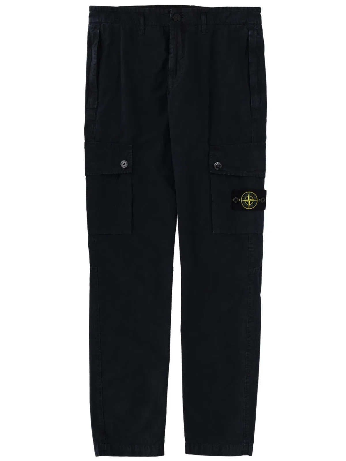 Stone Island Cargo Pants With Logo Patch
