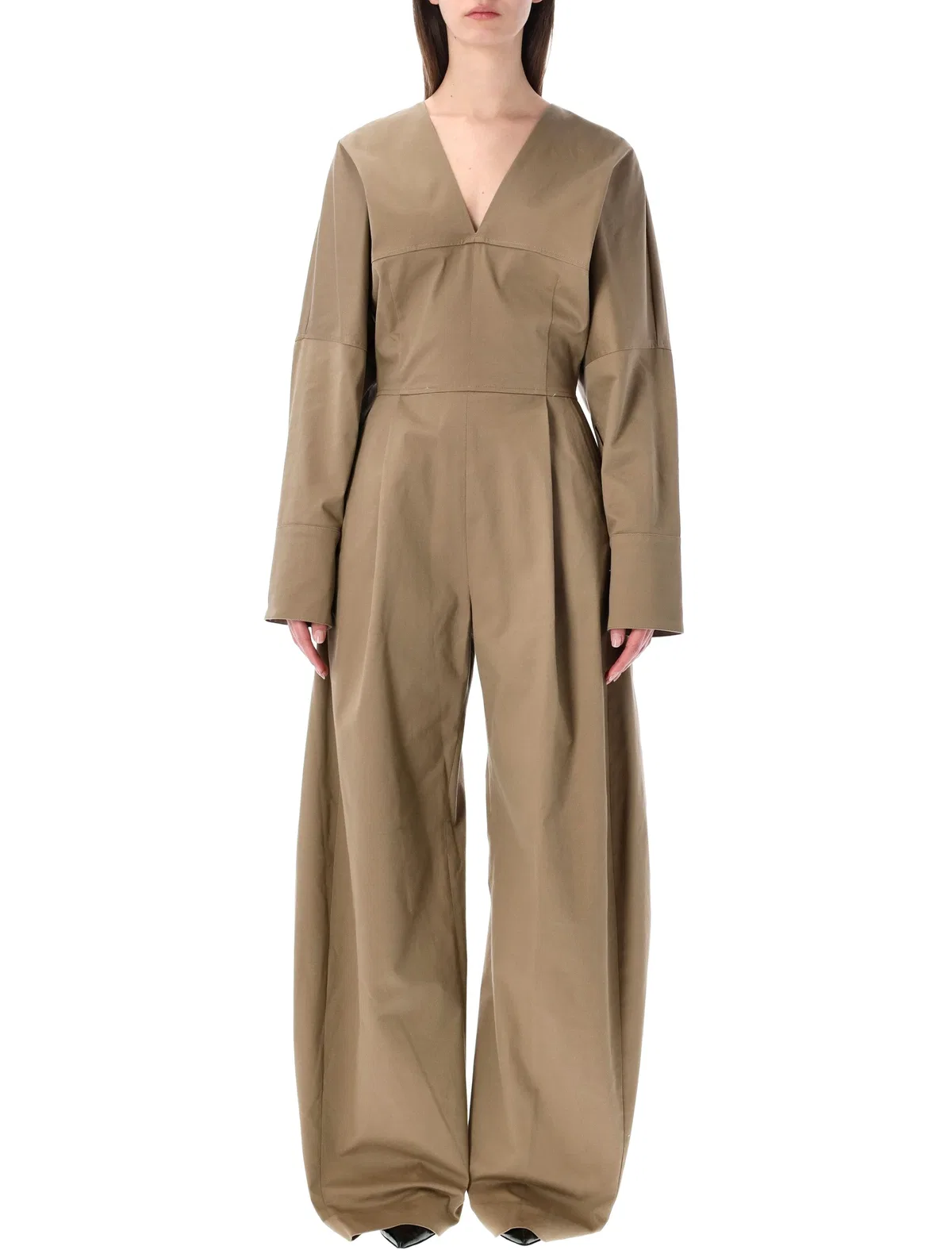 The Latest Long V-Neck Jumpsuit