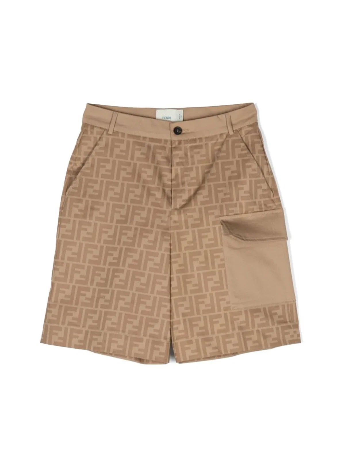 Fendi Bermuda Gabardine Prin