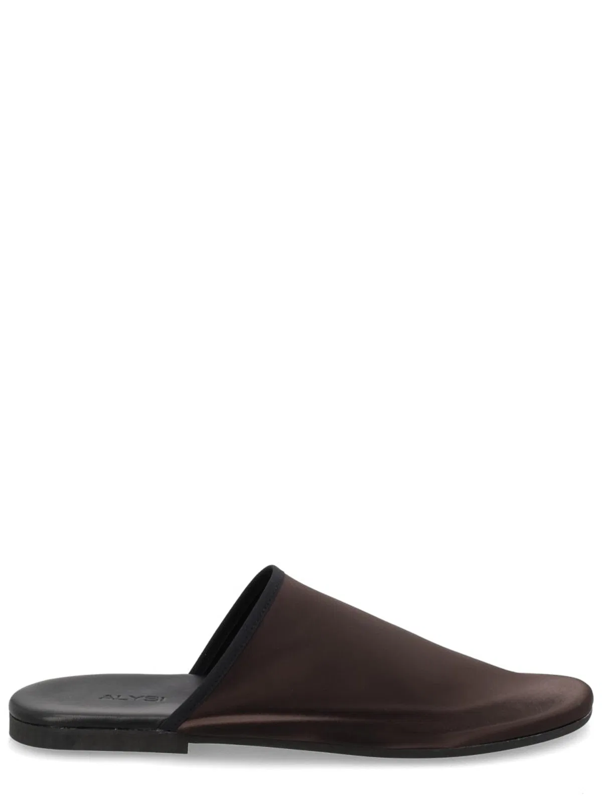 Alysi Brown Polyamide Flats
