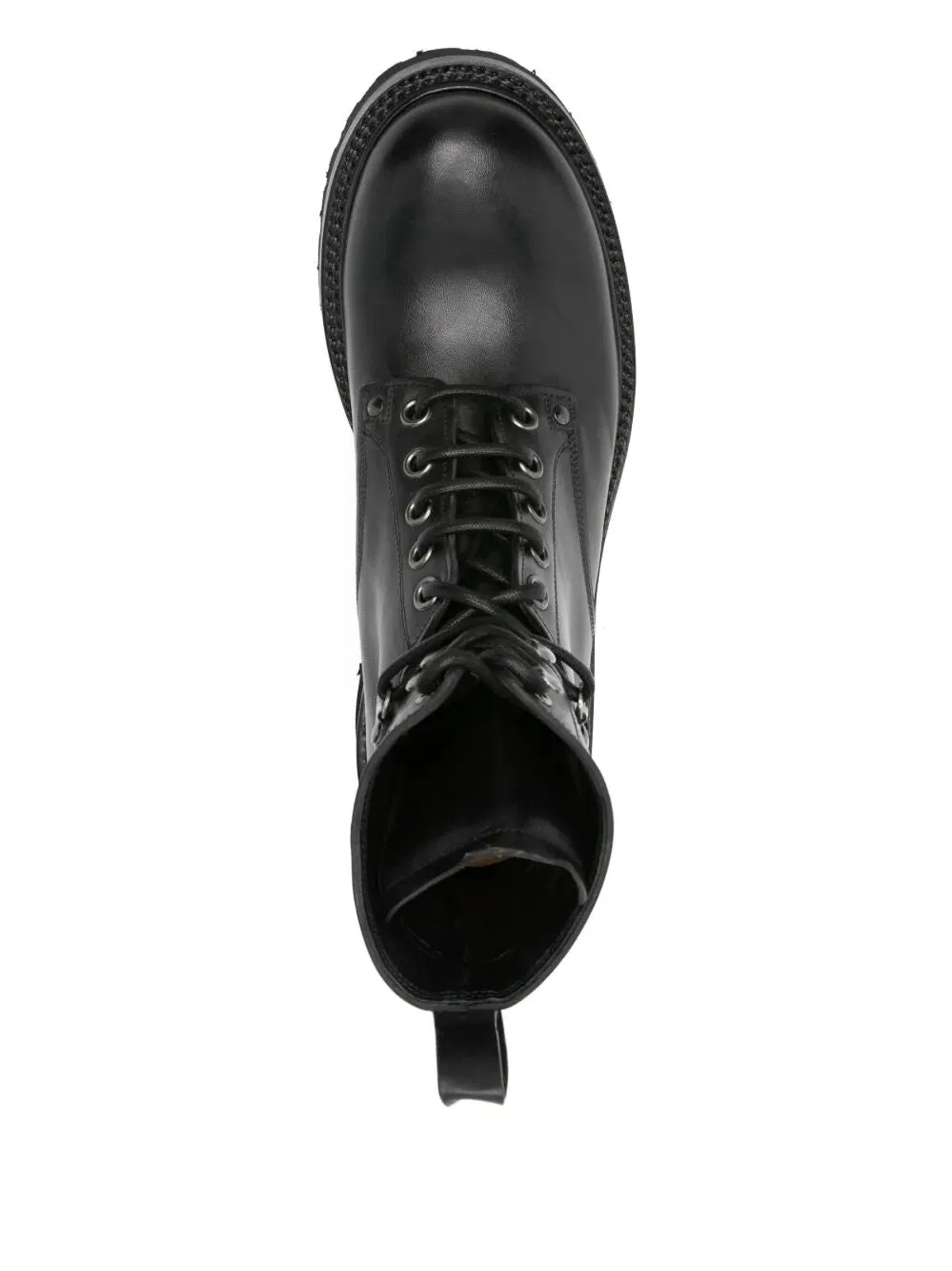 Premiata Elba Leather Military Boots