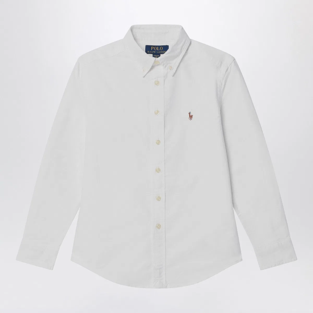 Polo Ralph Lauren White Cotton Button-Down Shirt
