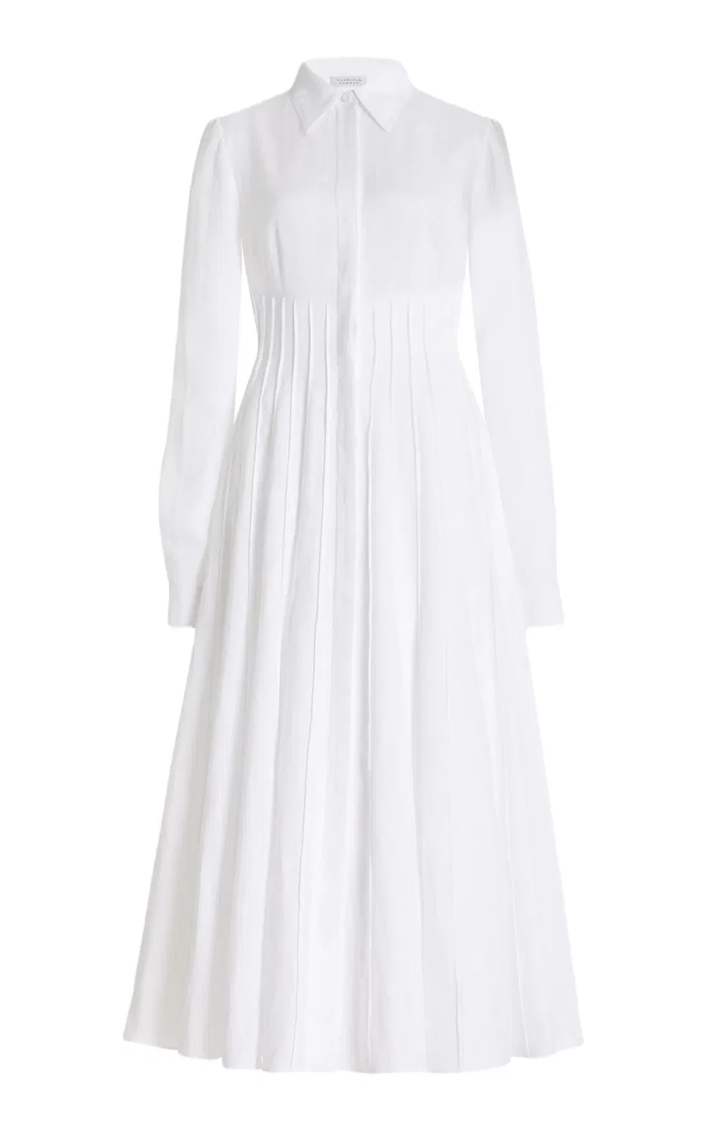 Gabriela Hearst Dewi Pleated Dress
