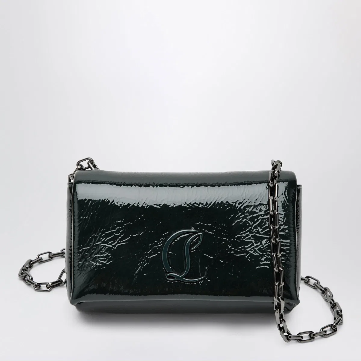Christian louboutin Loubi 54 Large Flap Shoulder Bag Tropica