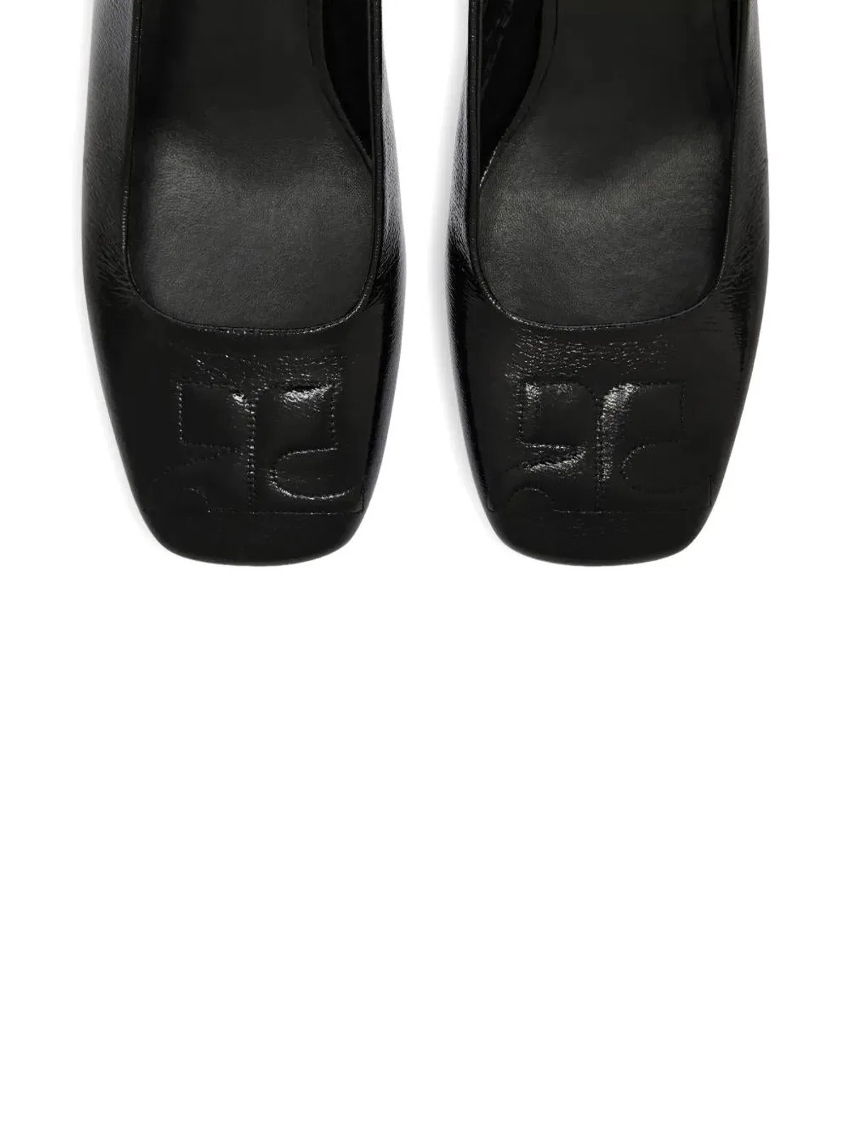Courreges Courregès 55Mm Block Heel Slingback Pump