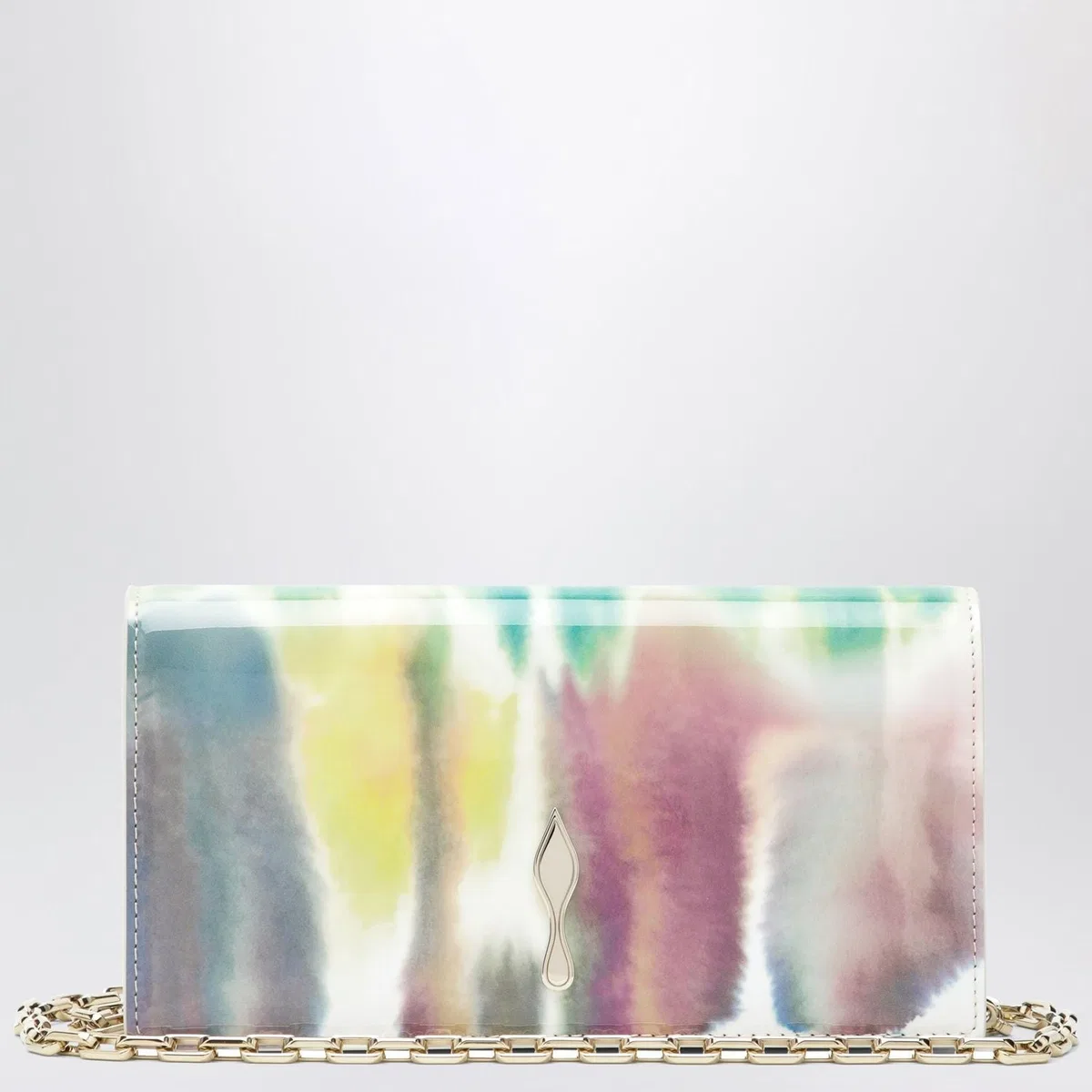 Christian louboutin Bettina Clutch In Multicoloured Crepe Sa