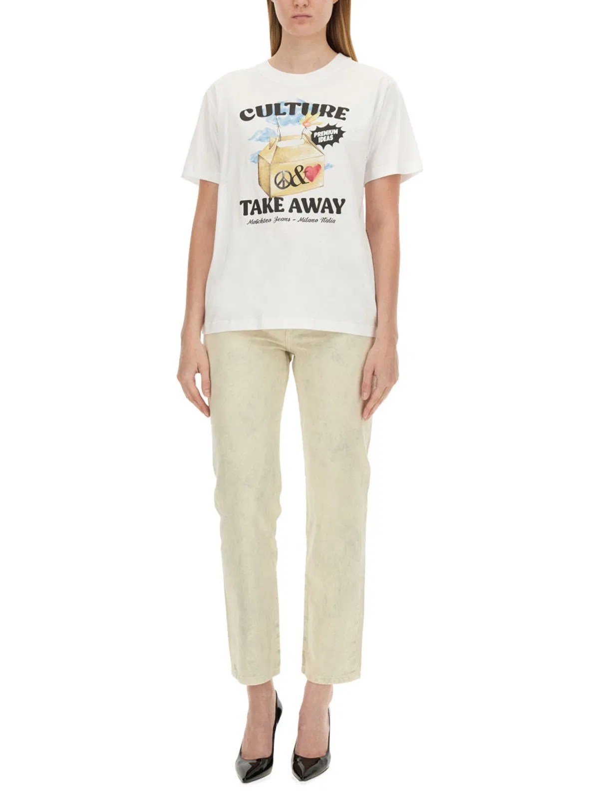 Moschino Jeans T-Shirt With Print