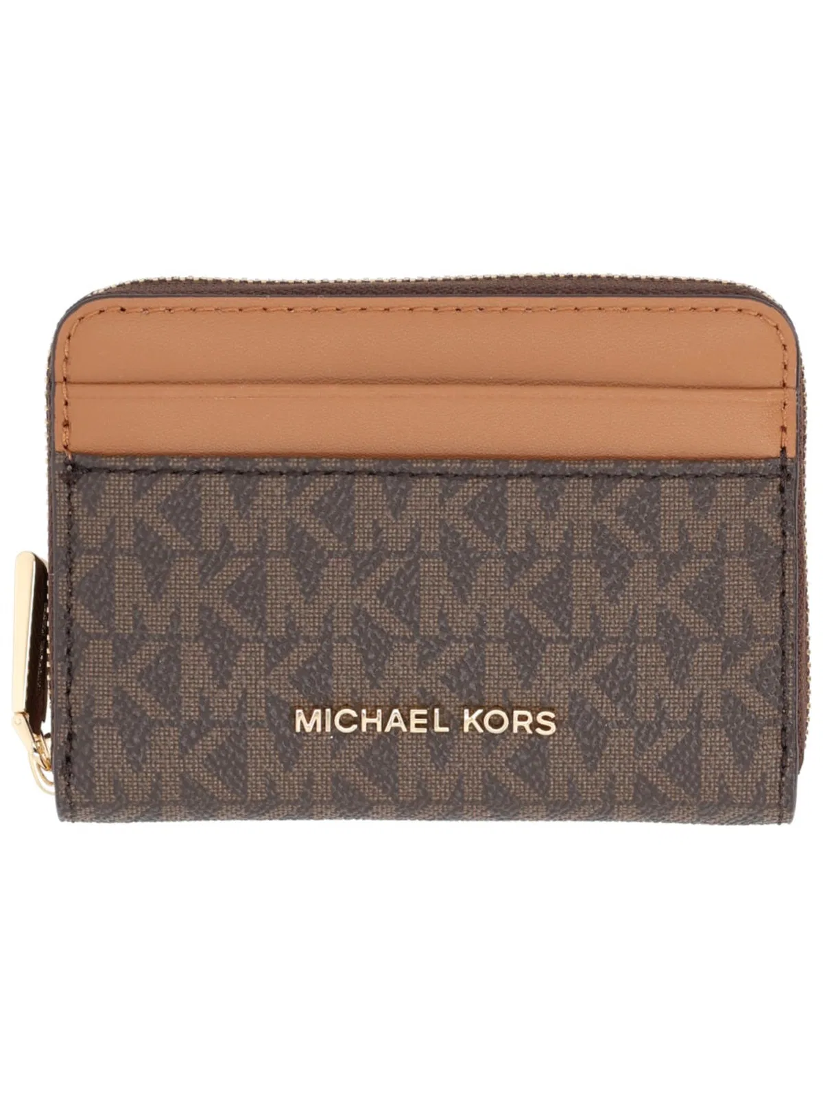 Michael Michael Kors Brown Pvc Wallet