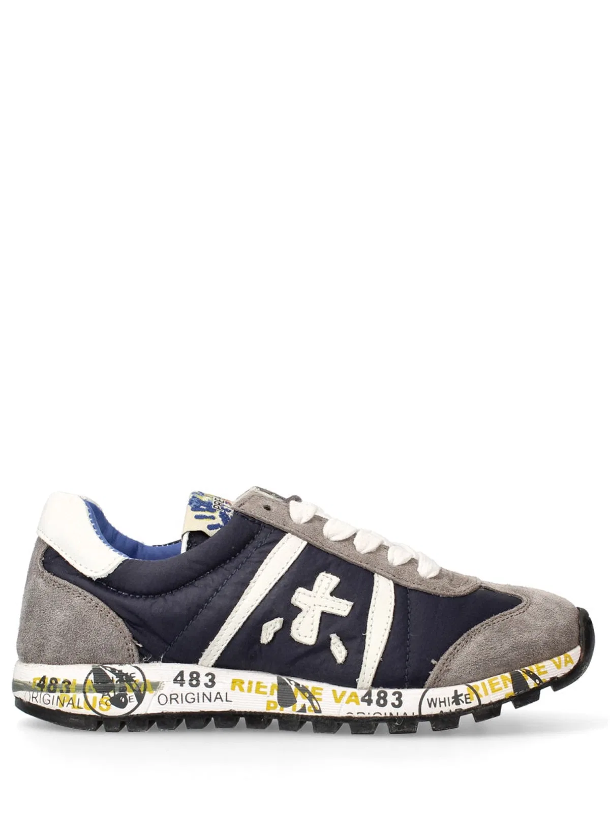 Premiata WILL BE Leather And Fabric Sneaker