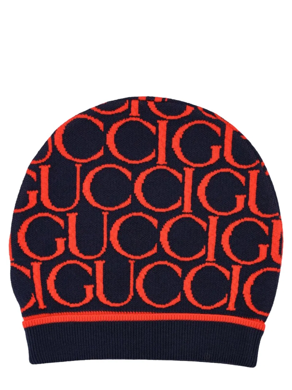 Gucci Hat Mag Hat J/ Mid.night Bl/Red