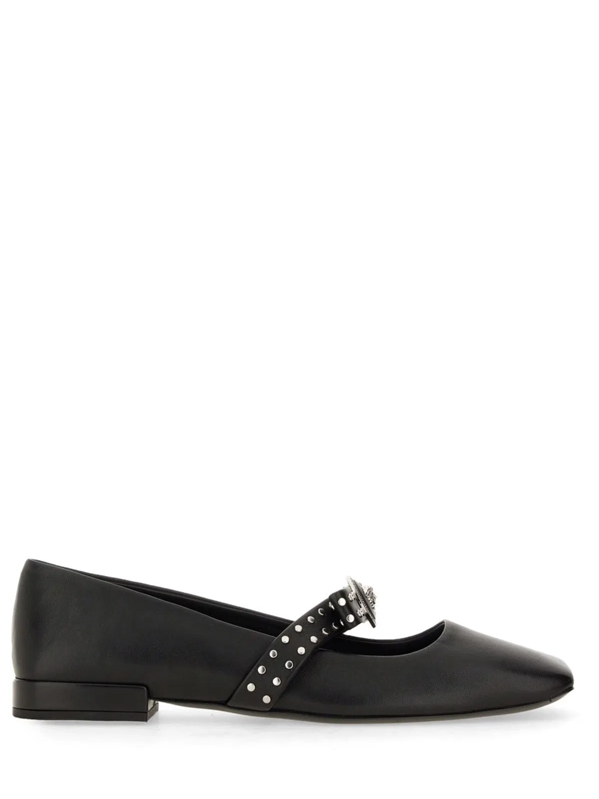 Versace Ballerina "Gianni" Ribbon With Studs