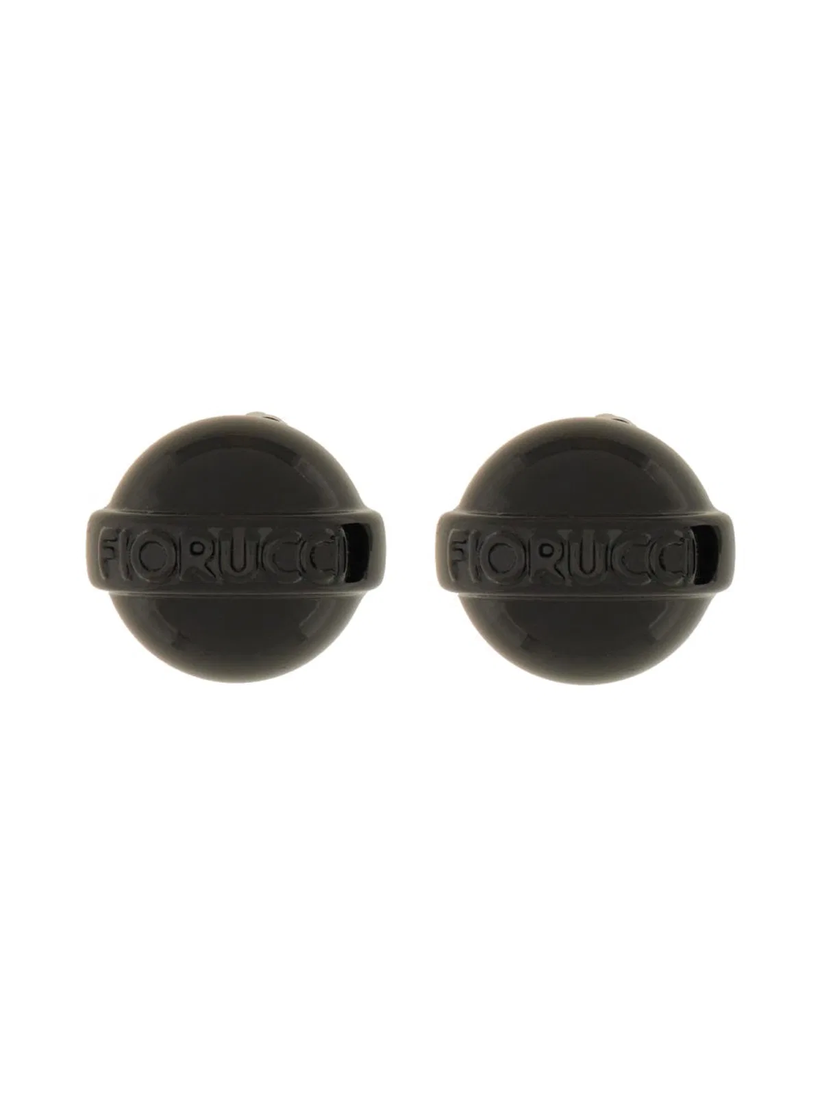 Fiorucci Glossy Black Mini Lollipop Earring